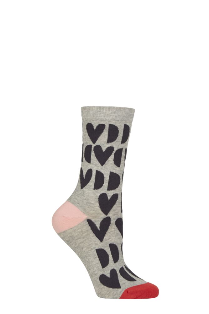 Sockshop Caroline GardnerWomens Patterned Bamboo And Cotton Blend Socks