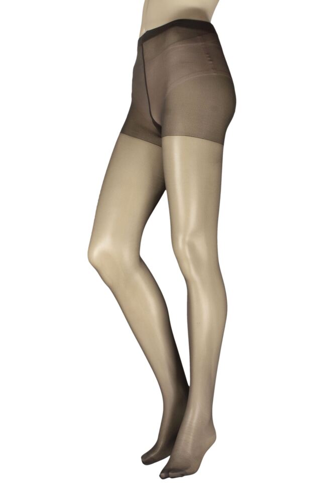 Sockshop CharnosWomens 10 Denier 24/7 Gloss Tights 2-Pack