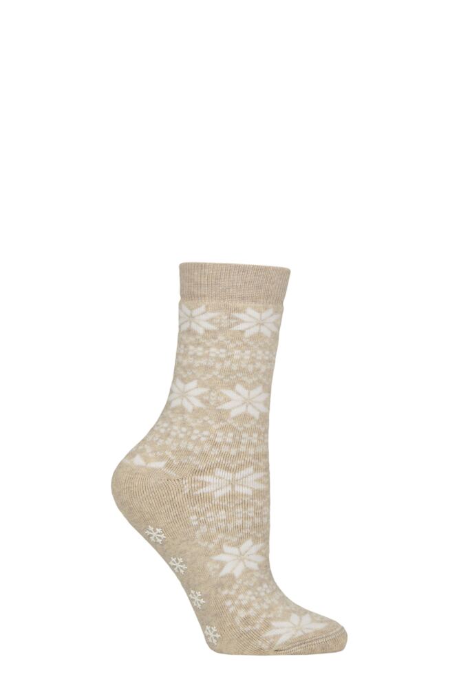 Sockshop CharnosWomens Cotton Christmas Slipper Socks