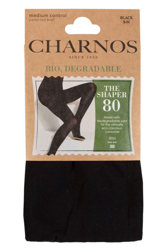sockshop CharnosWomens Eco 80 Denier Opaque Shaper Tights