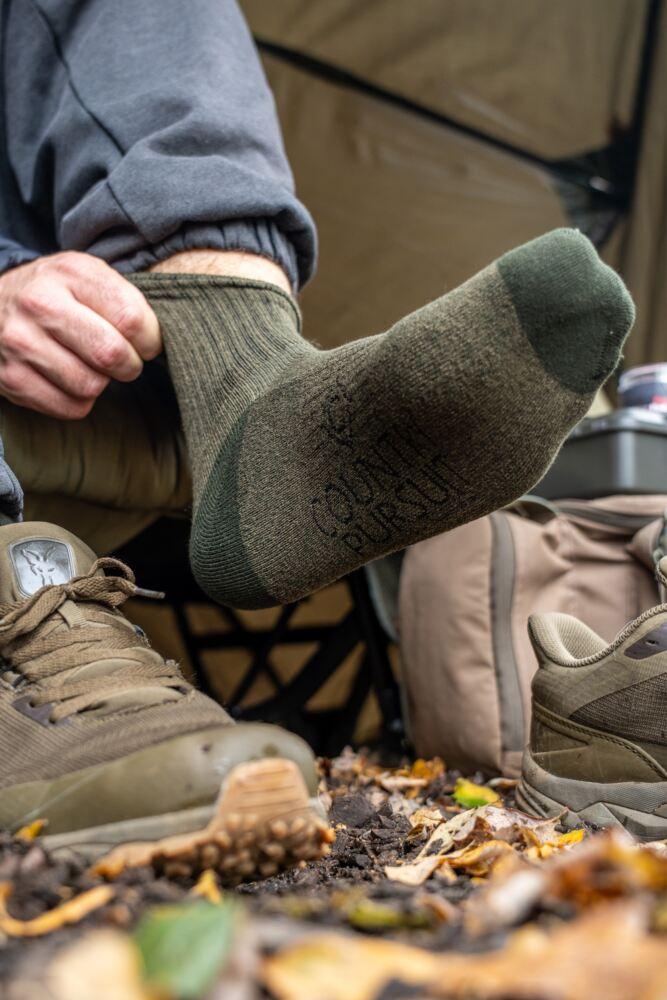 Sockshop Country PursuitMens Water Repellent Cotton Boot Socks – 3 Pair