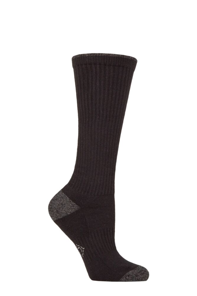 Sockshop Country PursuitWomen's Water Repellent Cotton Long Boot Socks – 1 Pair