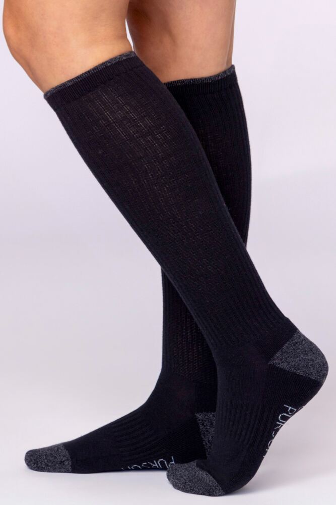 Sockshop Country PursuitWomen's Water Repellent Cotton Long Boot Socks – 1 Pair