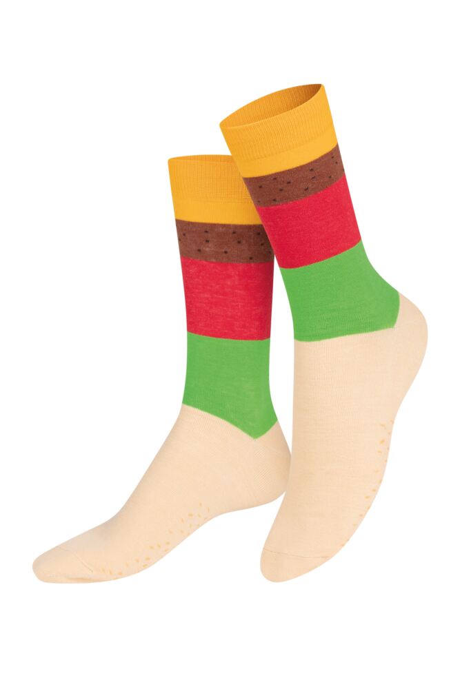 Sockshop EAT MY SOCKSMens & Womens Cotton Cheeseburger Socks