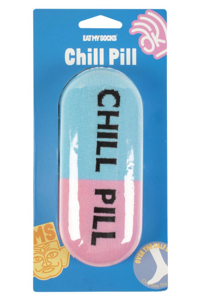Sockshop EAT MY SOCKSMens & Womens Cotton Chill Pill Socks