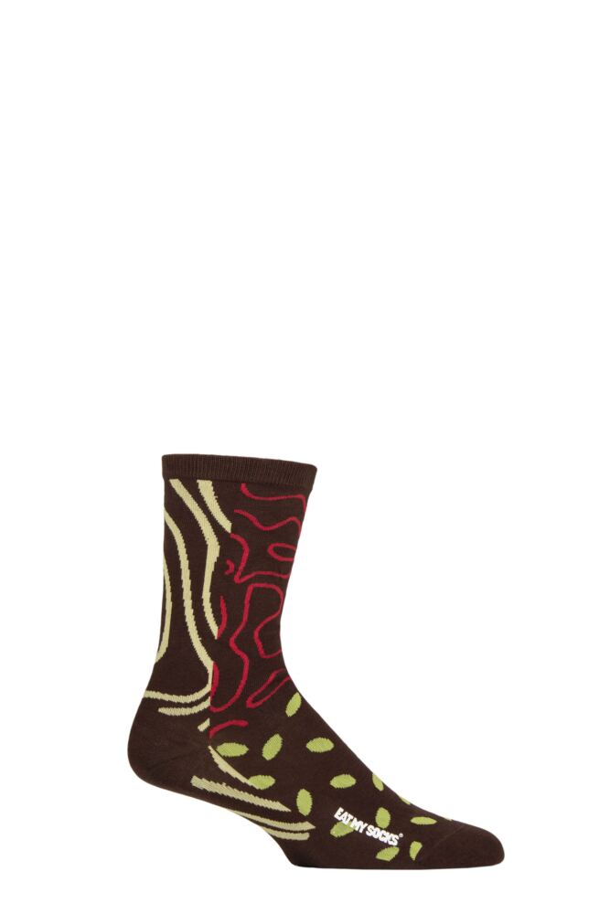 Sockshop EAT MY SOCKSMens & Womens Cotton Chocolate Box Socks