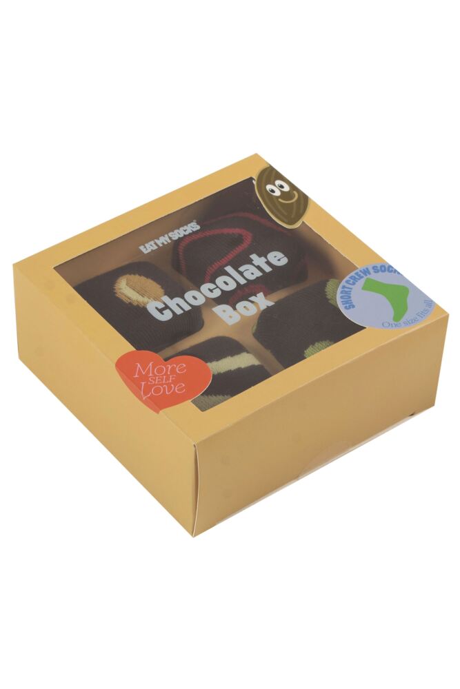 Sockshop EAT MY SOCKSMens & Womens Cotton Chocolate Box Socks