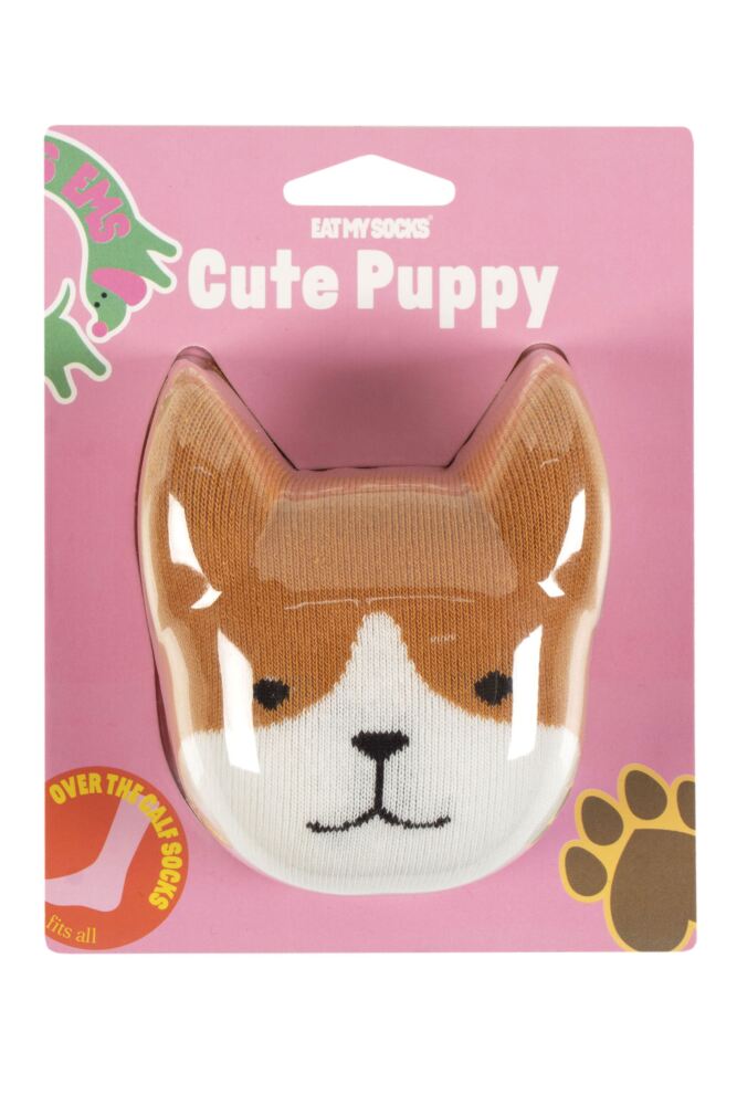 Sockshop EAT MY SOCKSMens & Womens Cotton Cute Puppy Socks