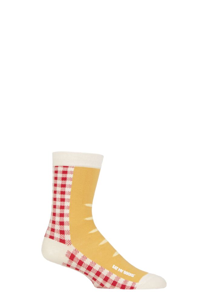Sockshop EAT MY SOCKSMens & Womens Cotton French Baguette Socks