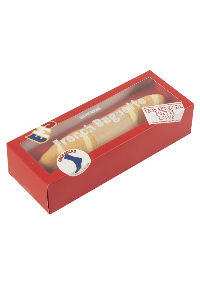 sockshop EAT MY SOCKSMens & Womens Cotton French Baguette Socks
