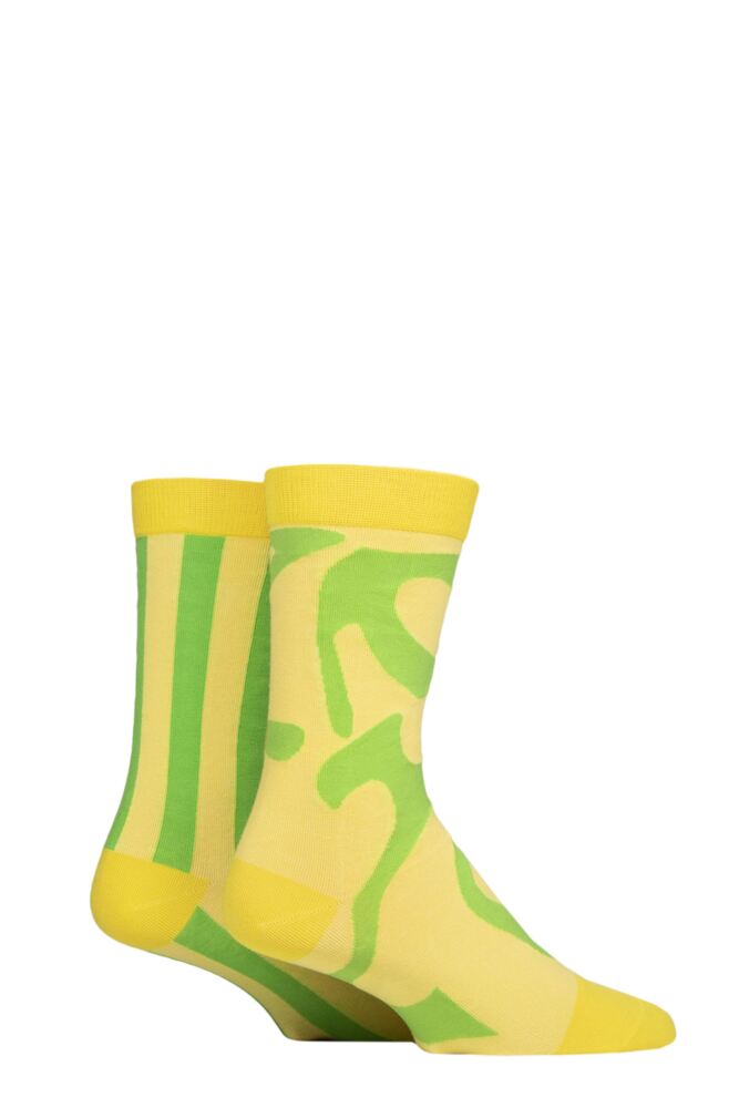 Sockshop EAT MY SOCKSMens & Womens Cotton Fresh Lemons Socks 2-Pair