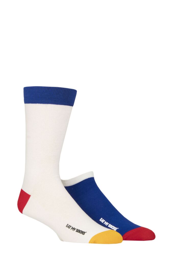 Sockshop EAT MY SOCKSMens & Womens Cotton Fried Egg Socks 2-Pair