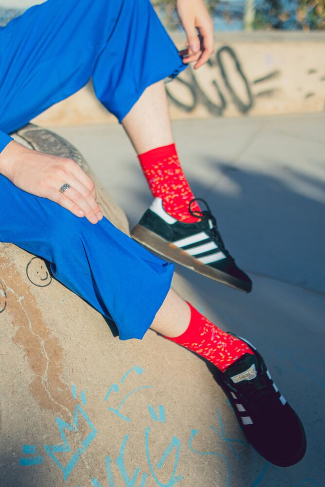 Sockshop EAT MY SOCKSMens & Womens Cotton Happy Birthday Cake Socks 2-Pair