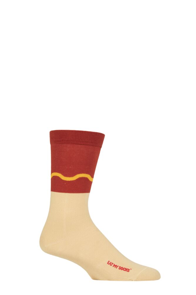 Sockshop EAT MY SOCKSMens & Womens Cotton Hot Dog Socks