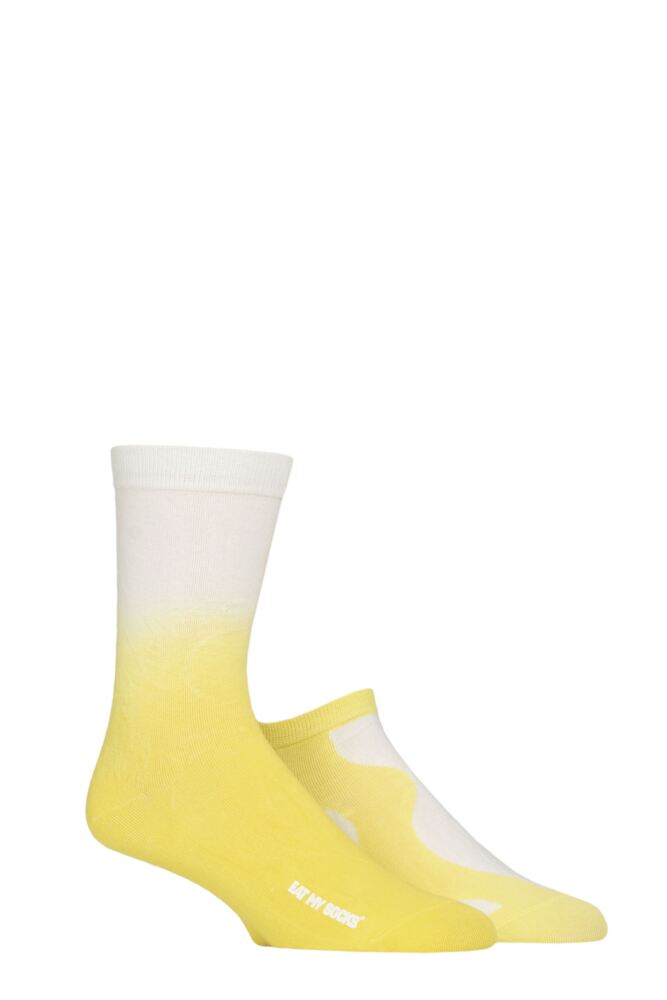 Sockshop EAT MY SOCKSMens & Womens Cotton Iced Tea Socks 2-Pair