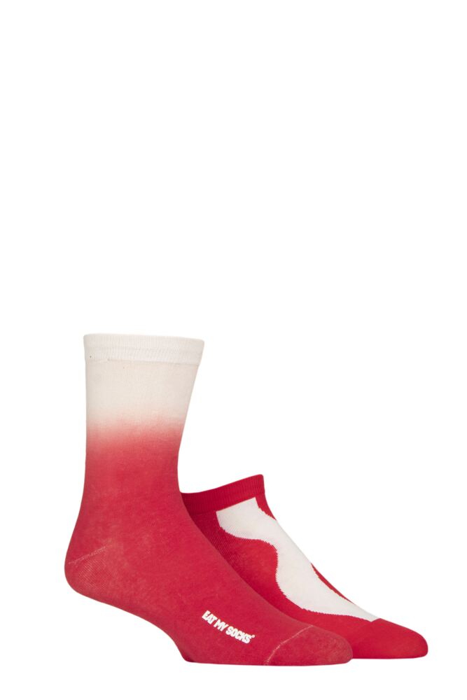 sockshop EAT MY SOCKSMens & Womens Cotton Iced Tea Socks 2-Pair