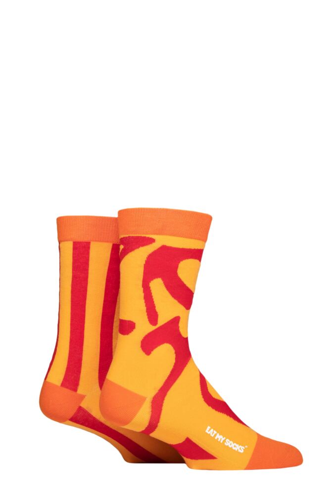 Sockshop EAT MY SOCKSMens & Womens Cotton Juicy Oranges Socks 2-Pair