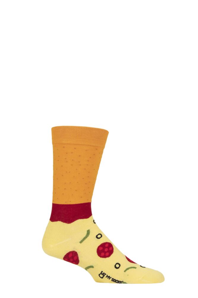 Sockshop EAT MY SOCKSMens & Womens Cotton Napoli Pizza Slice Socks