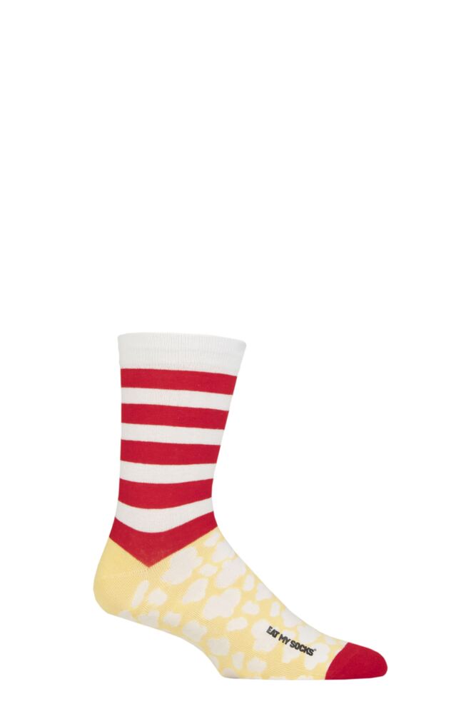 Sockshop EAT MY SOCKSMens & Womens Cotton Popcorn Socks