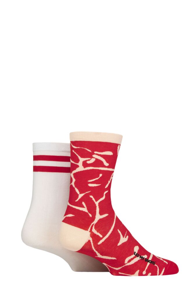 Sockshop EAT MY SOCKSMens & Womens Cotton Rump Steak Socks 2-Pair