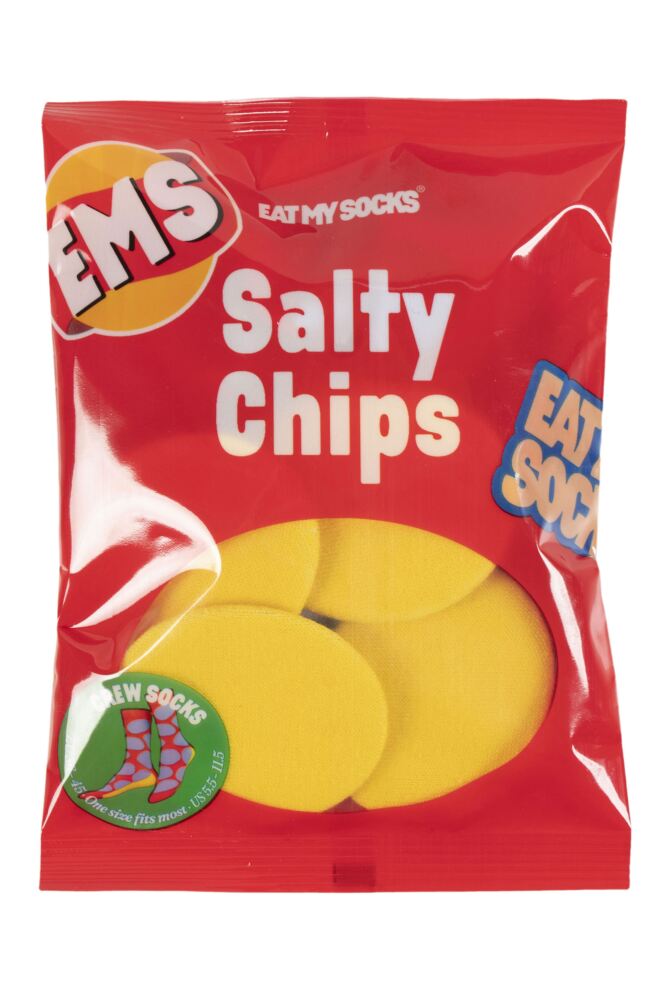 Sockshop EAT MY SOCKSMens & Womens Cotton Salty Crisps Socks