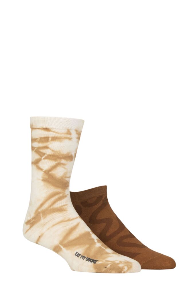 Sockshop EAT MY SOCKSMens & Womens Cotton Smoothie Socks 2-Pair