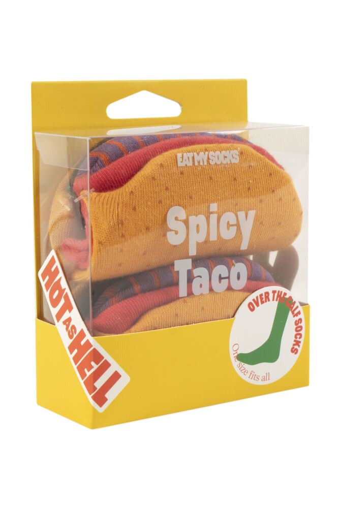 sockshop EAT MY SOCKSMens & Womens Cotton Spicy Taco Socks