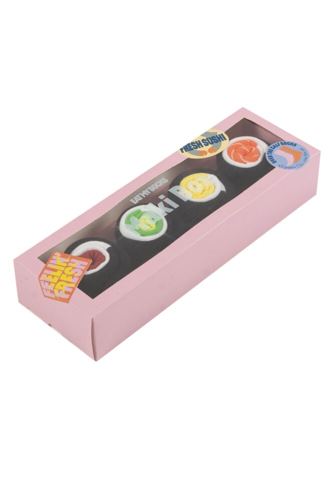 Sockshop EAT MY SOCKSMens & Womens Cotton Sushi Box Socks 2-Pair