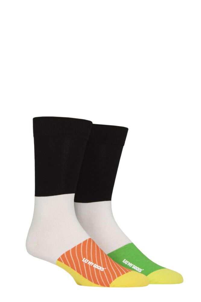 Sockshop EAT MY SOCKSMens & Womens Cotton Sushi Box Socks 2-Pair