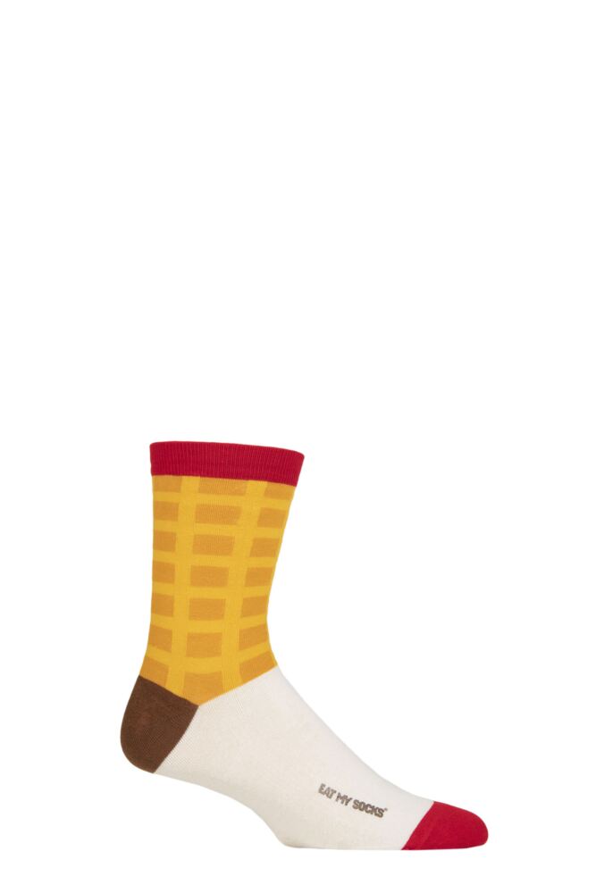 Sockshop EAT MY SOCKSMens & Womens Cotton Sweet Waffle Socks