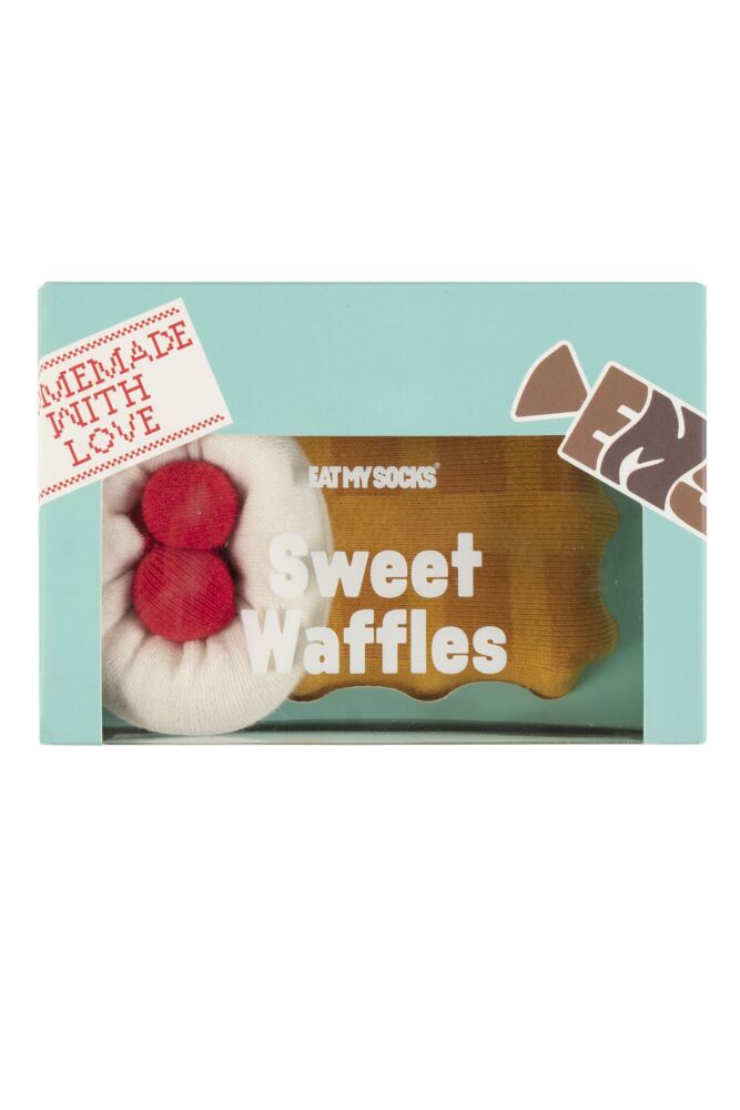 Sockshop EAT MY SOCKSMens & Womens Cotton Sweet Waffle Socks