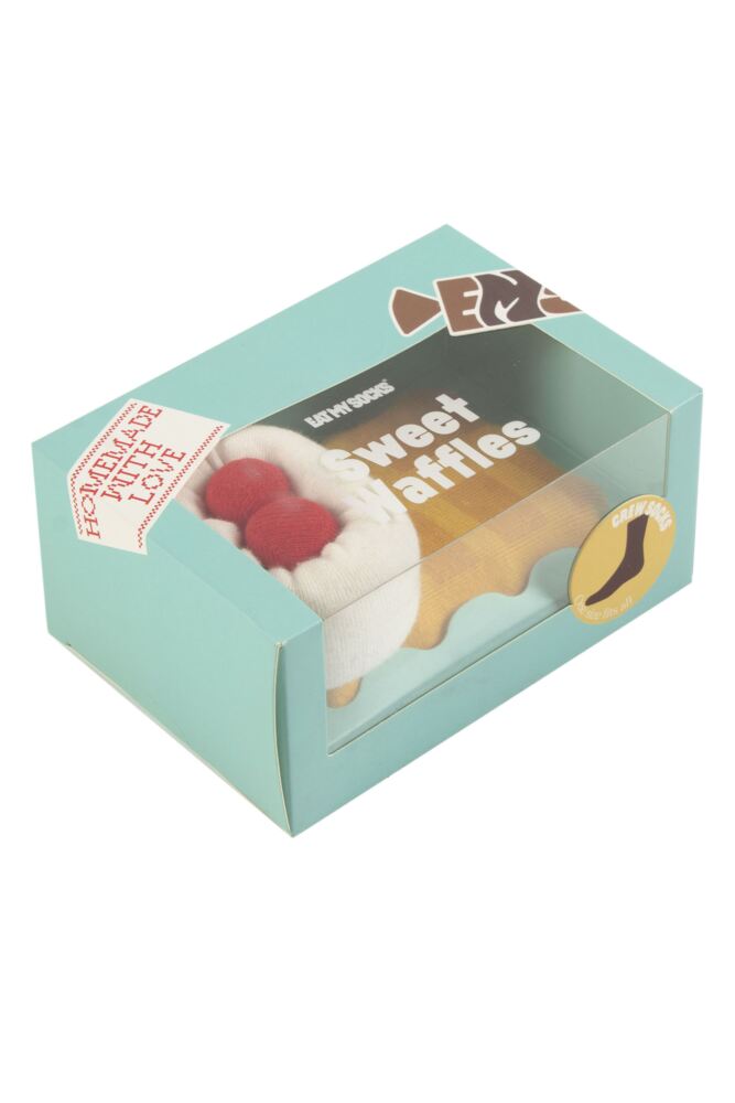 sockshop EAT MY SOCKSMens & Womens Cotton Sweet Waffle Socks
