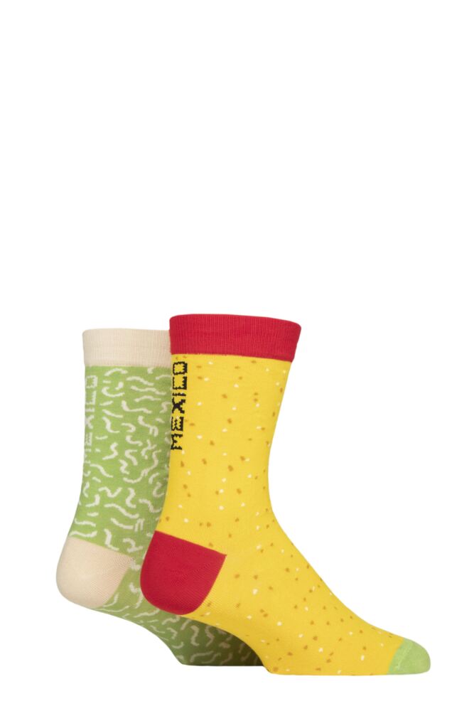 Sockshop EAT MY SOCKSMens & Womens Cotton Tasty Nachos Socks 2-Pair