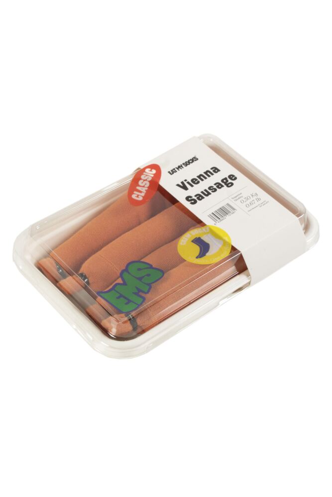 sockshop EAT MY SOCKSMens & Womens Cotton Vienna Sausage Socks 2-Pair