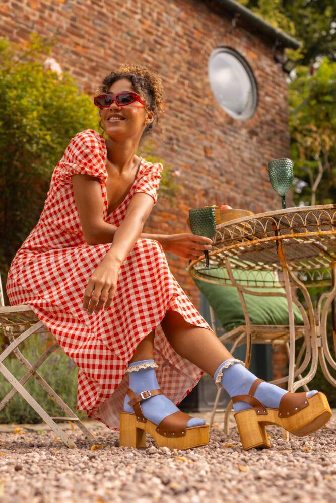 Sockshop ELLEWomen's Bamboo Ankle Socks With Frill Welt – 2 Pair