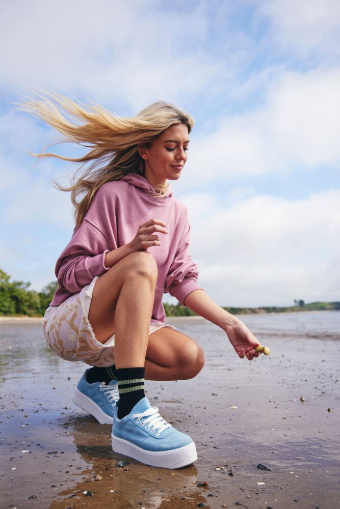 Sockshop ELLEWomens Bamboo Half Cushion Sports Anklet Socks 3-Pair