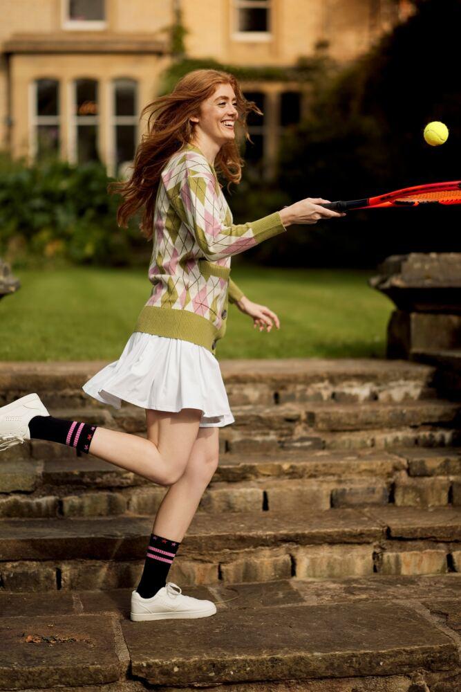 Sockshop ELLEWomens Bamboo Half Cushion Sports Socks 3-Pair