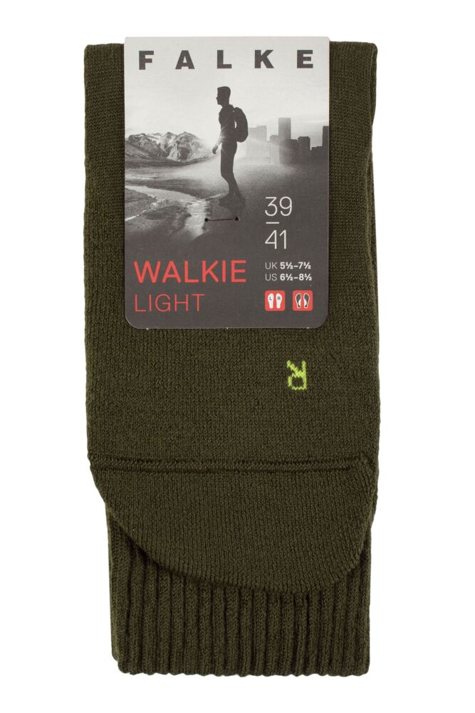 sockshop FALKEMens and Womens Walkie Light Cushioned Virgin Wool Walking Socks