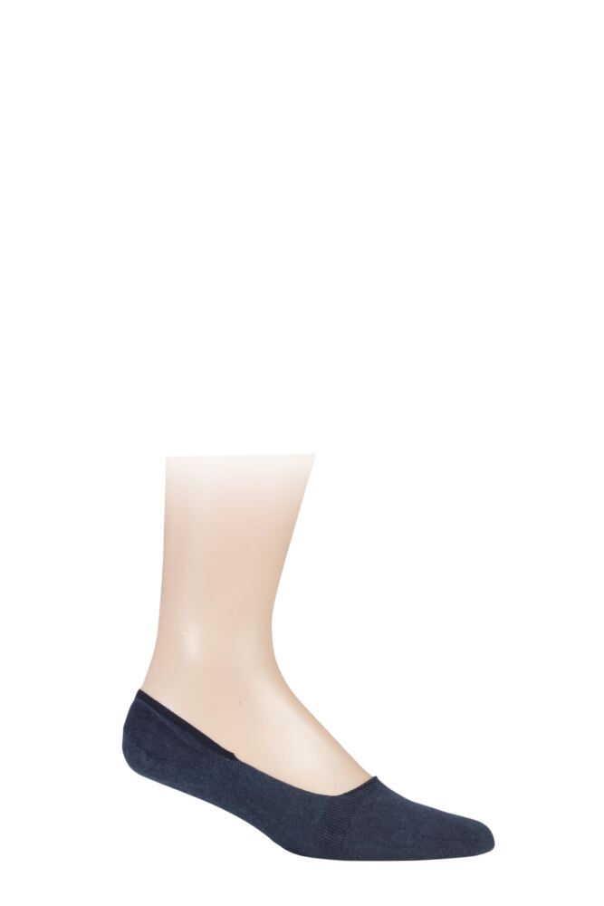 Sockshop FALKEMens Cotton Invisible Step Shoe Liners