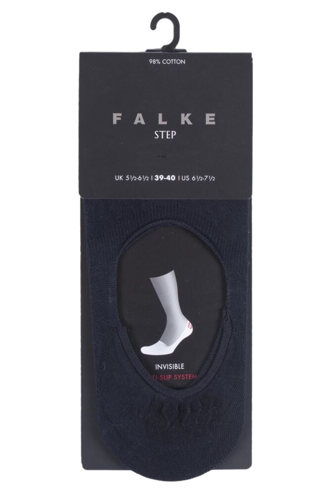 sockshop FALKEMens Cotton Invisible Step Shoe Liners