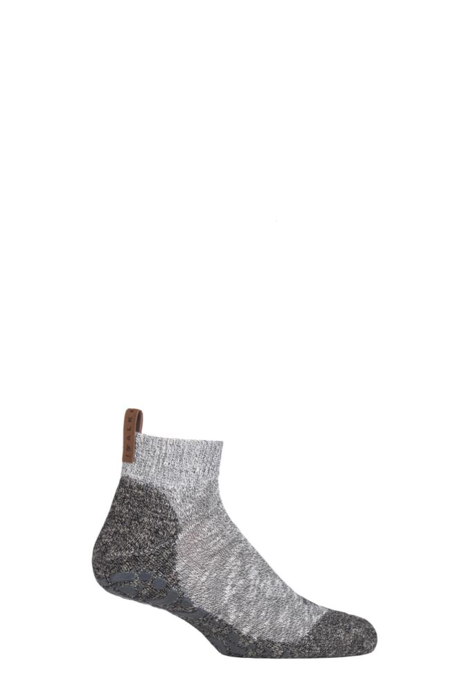 Sockshop FALKEMens Cotton Lodge Homepad Socks With Grips