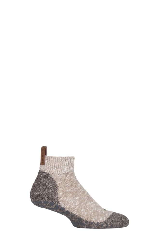 Sockshop FALKEMens Cotton Lodge Homepad Socks With Grips