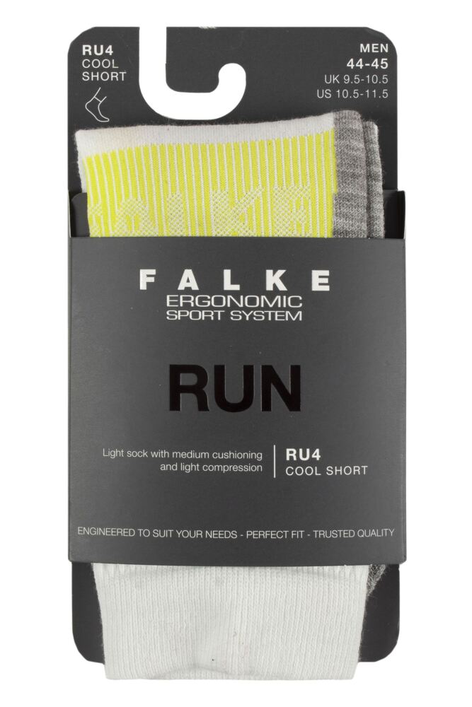 sockshop FALKEMens RU4 Cool Short Cushioned Sports Socks