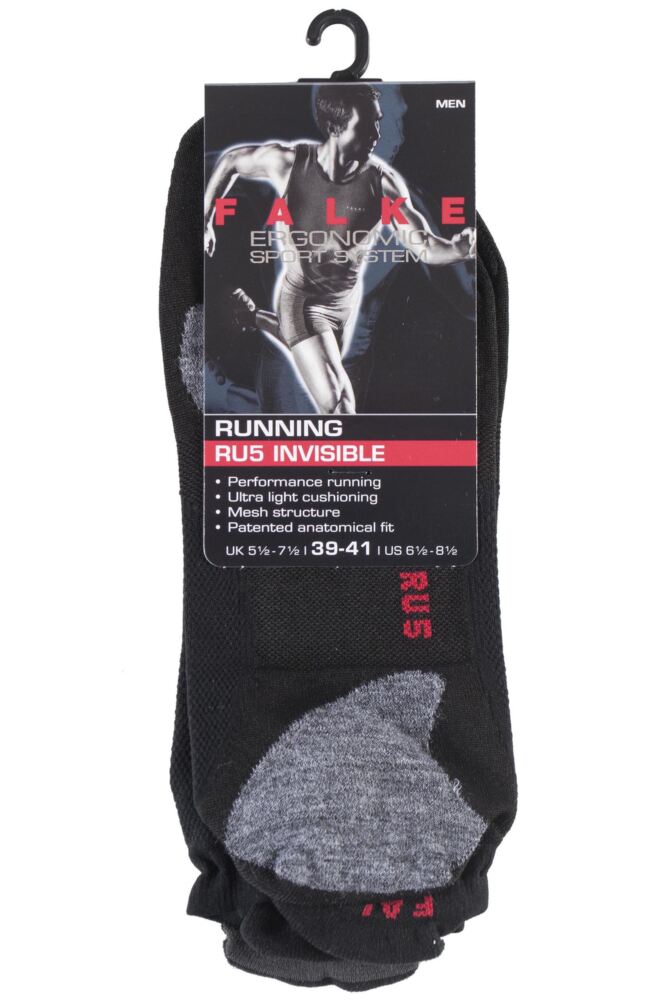 sockshop FALKEMens RU5 Invisible Performance Running Socks