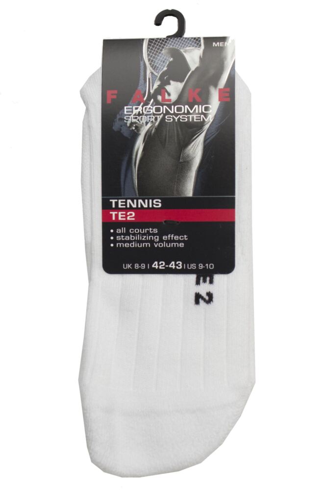 sockshop FALKEMens TE2 Ergonomic Cushioned Tennis Socks