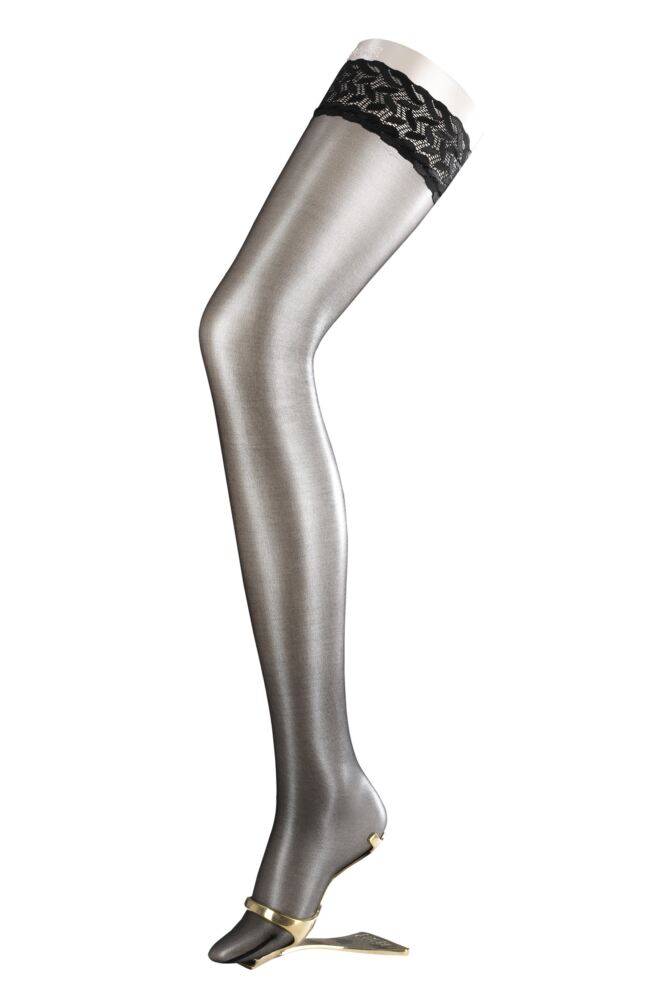 Sockshop FALKEWomens 12 Denier Shelina Ultra Transparent Hold Ups With Shimmer