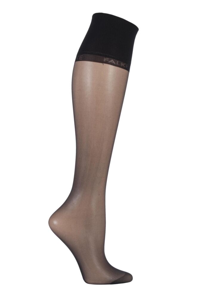 Sockshop FALKEWomens 20 Denier Pure Matt Knee Highs With Sensitive Top