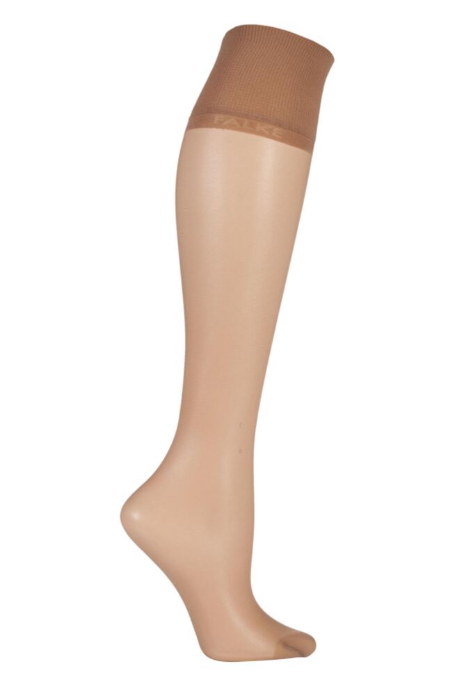 Sockshop FALKEWomens 20 Denier Pure Matt Knee Highs With Sensitive Top