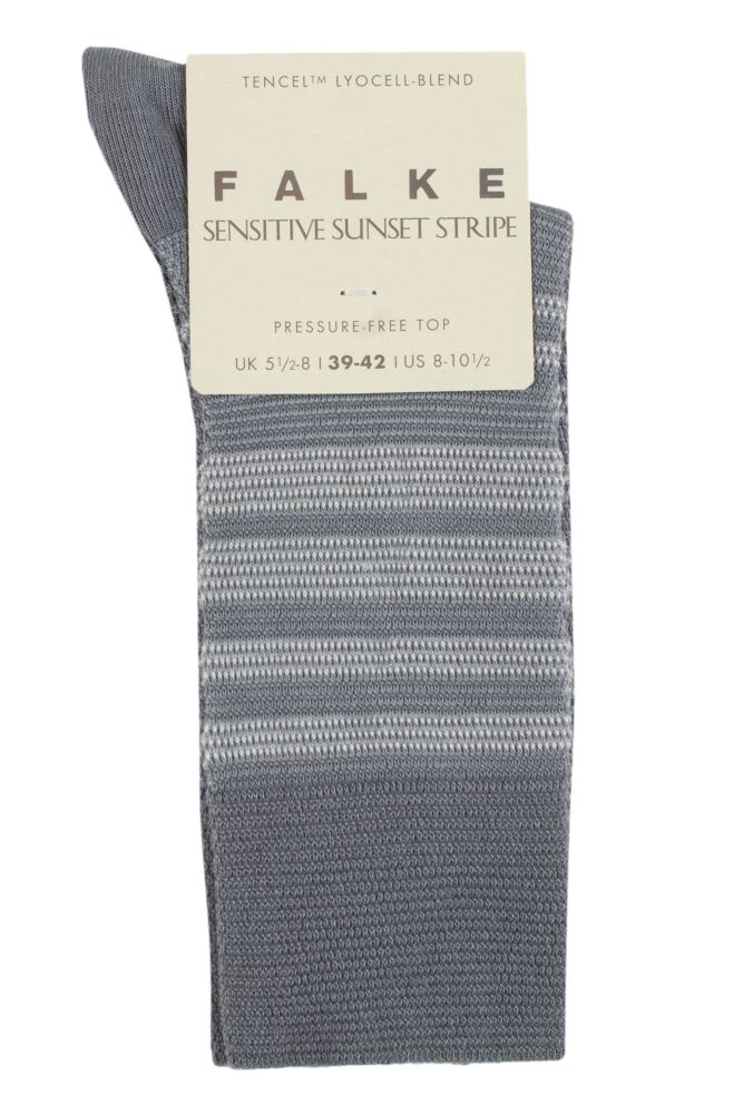 sockshop FALKEWomens Lyocell Sunset Stripe Sensitive Socks
