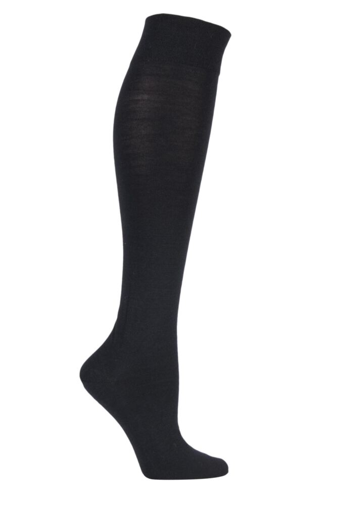 Sockshop FALKEWomens Merino Wool Sensitive Berlin Left & Right Knee High Socks